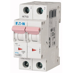 Eaton xPole MCB, 2P, 2A Curve D, 48V DC, 10 kA Breaking Capacity