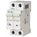 Eaton xPole PXL MCB, 2P, 8A Curve C, 400V AC, 48V DC, 10 kA Breaking Capacity