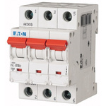 Eaton xPole PXL, S200 MCB, 3P, 10A Curve B, 400V AC, 48V DC, 10 kA Breaking Capacity