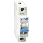 Eaton MEMShield MCB, 1P, 20A Curve B, 230V AC, 48V DC, 10 kA Breaking Capacity