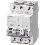 Siemens SENTRON 5SY4 MCB, 3P, 8A Curve D, 400V AC, 72V DC, 10 kA Breaking Capacity