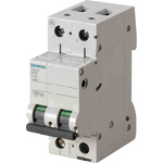 Siemens SENTRON 5SL4 MCB, 1P+N, 10A Curve C, 230V AC, 72V DC