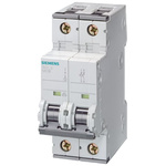 Siemens SENTRON 5SY6 MCB, 2P, 13A Curve C, 400V AC, 72V DC, 5 kA Breaking Capacity