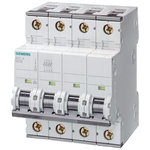 Siemens SENTRON 5SY7 MCB, 4P, 3A Curve C