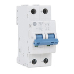 Rockwell Automation 1492-D2 1492-D MCB, 2P, 20A Curve C, 10 kA Breaking Capacity