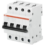 ABB System Pro M Compact S200 MCB, 4P, 6A, Type Z