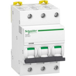 Schneider Electric Acti 9 Acti9 iDT40T MCB, 3P, 16A Curve C, 400V AC
