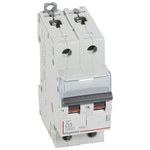 Legrand DX3 Circuit Breaker, 2P, 3A Curve D, 400V AC, 10 kA Breaking Capacity