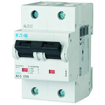 Eaton AZ MCB, 2P, 63A Curve B, 400V AC, 25 kA Breaking Capacity