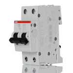 ABB System Pro M Compact S200 MCB, 2P, 32A Curve C, 400V AC, 125V DC, 6 kA Breaking Capacity