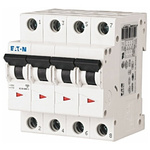 Eaton xEffect MCB, 4P, 32A Curve D, 230 → 400V AC, 6 kA Breaking Capacity