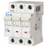 Eaton xPole PXL, S200 MCB, 3P, 8A Curve B, 400V AC, 48V DC, 10 kA Breaking Capacity