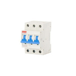 Contactum MCB, 3P, 20A Curve C, 415V AC, 10 kA Breaking Capacity