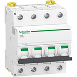 Schneider Electric Acti 9 Acti9 iDT40N MCB, 4P, 63A Curve C, 10 kA Breaking Capacity