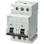 Siemens SENTRON 5SP4 MCB, 2P, 80A Curve B, 400V AC