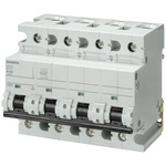 Siemens SENTRON 5SP4 MCB, 4P, 100A Curve B, 400V AC