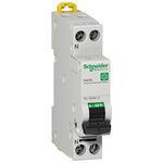Schneider Electric Multi 9 N40N MCB, 1P, 6A Curve C, 10 kA Breaking Capacity