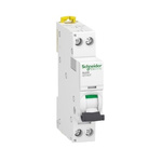 Schneider Electric Acti 9 Acti9 iDT40T MCB, 1P+N, 25A Curve B, 230V AC