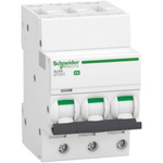 Schneider Electric Acti 9 Acti9 iDT40T XA MCB, 3P, 10A Curve C, 400V AC