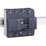 Schneider Electric Acti 9 MCB, 4P, 63A Curve C