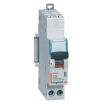 Legrand DNX3 Circuit Breaker, 1P+N, 6A Curve C, 230V AC, 6 kA Breaking Capacity