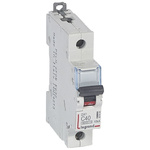 Legrand DX3 Circuit Breaker, 1P, 40A Curve C, 230V AC, 10 kA Breaking Capacity