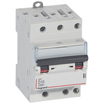 Legrand DX3 Circuit Breaker, 3P, 10A Curve D, 400V AC, 10 kA Breaking Capacity