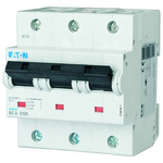 Eaton AZ MCB, 3P, 63A Curve B, 400V AC, 25 kA Breaking Capacity