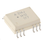 Broadcom, HCPL-314J-000E DC Input Transistor Output Dual Optocoupler, Surface Mount, 16-Pin SOIC