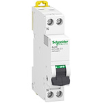 Schneider Electric Acti 9 Acti9 iDT40N MCB, 1P, 1A Curve C, 230V AC, 10 kA Breaking Capacity