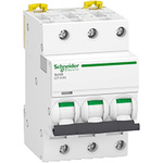 Schneider Electric Acti 9 Acti9 iDT40N MCB, 3P, 20A Curve D, 10 kA Breaking Capacity