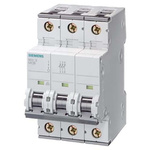Siemens SENTRON 5SY6 MCB, 3P, 10A Curve B, 6 kA Breaking Capacity