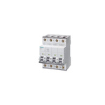 Siemens SENTRON 5SY6 MCB, 4P, 1A Curve C, 400V AC, 72V DC, 6 kA Breaking Capacity