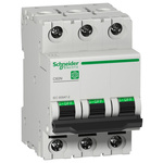 Schneider Electric Multi 9 C60N MCB, 3P, 16A Curve C, 10 kA Breaking Capacity