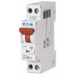 Eaton MCB, 1P+N, 4A Curve C