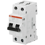ABB System Pro M Compact S200MUC MCB, 2P, 1A Curve K