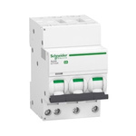 Schneider Electric Acti 9 Acti9 iDT40K XA MCB, 3P+N, 25A Curve C, 230V AC