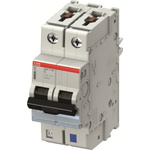 ABB SMISSLINE TP MCB, 2P, 50A Curve C, 415V AC