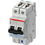 ABB SMISSLINE TP MCB, 2P, 40A Curve K, 240V AC