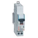 Legrand DNX3 Circuit Breaker, 1P+N, 4A Curve C, 230V AC, 6 kA Breaking Capacity
