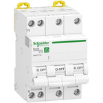 Resi9 R9PF MCB, 3P, 16A, 400V AC, 3000 A Breaking Capacity