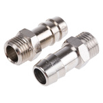Legris Threaded-to-Tube Pneumatic Fitting, G 1/4 to, Push In 10 mm, LF3000 Series, 60 bar