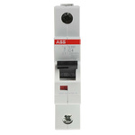 ABB System Pro M Compact S200 MCB, 1P, 4A Curve C, 253V AC, 72V DC, 6 kA Breaking Capacity