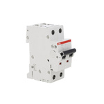 ABB System Pro M Compact S200 MCB, 2P, 10A Curve C, 400V AC, 6 kA Breaking Capacity