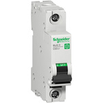 Schneider Electric Multi 9 C60SP MCB, 1P, 500mA Curve C, 415V AC, 60V DC, 20 kA Breaking Capacity