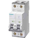 Siemens SENTRON 5SY4 MCB, 1P+N, 63A Curve D, 230V AC, 72V DC, 5 kA Breaking Capacity