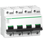Schneider Electric Acti 9 A9N1 MCB, 4P, 63A Curve B