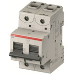 ABB High Performance S800S MCB, 2P, 2A Curve C