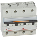 Legrand MCB, 4P, 32A, 400V AC