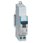 Legrand DNX3 Circuit Breaker, 1P+N, 3A Curve C, 230V AC, 6 kA Breaking Capacity